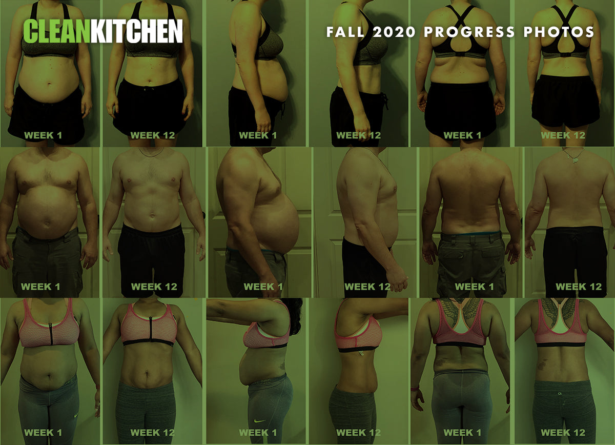 Fall 2020 Client Progress Pics