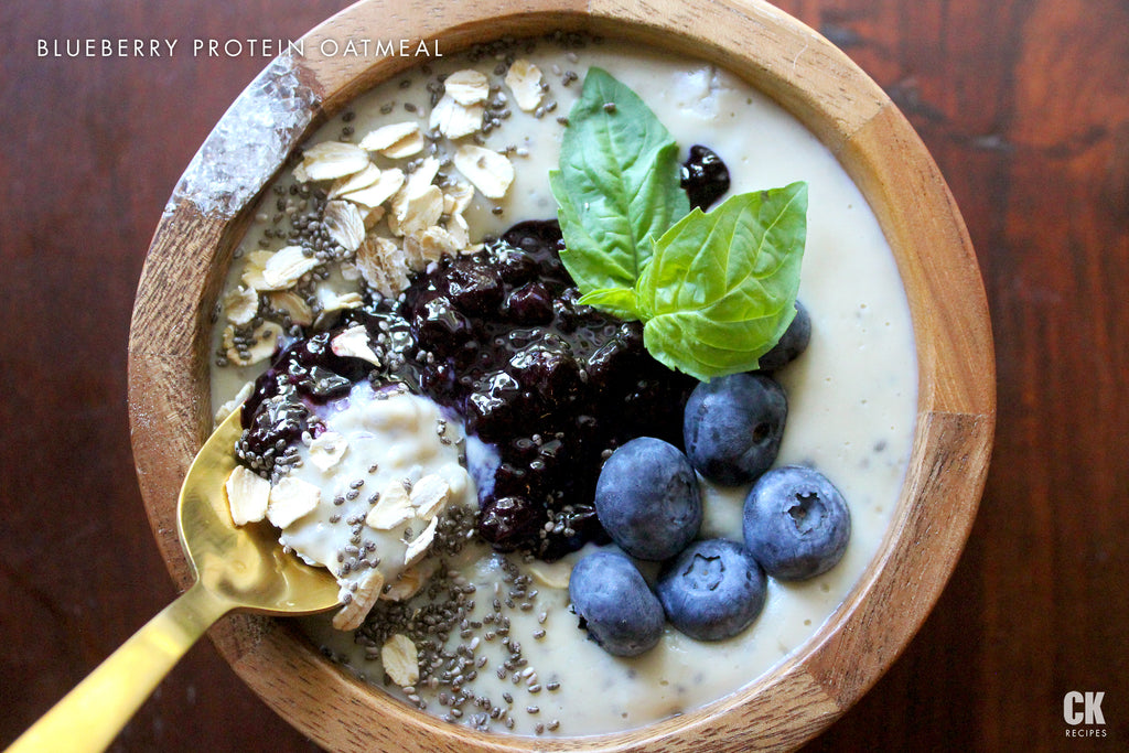 Blueberry Protein Oatmeal