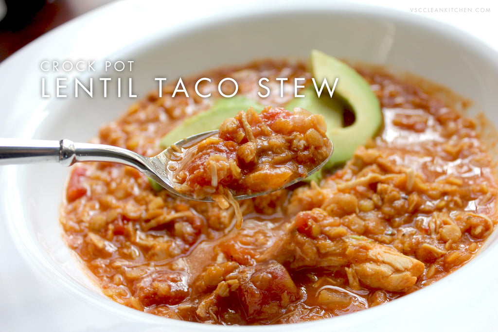 Crock Pot Lentil Taco Stew