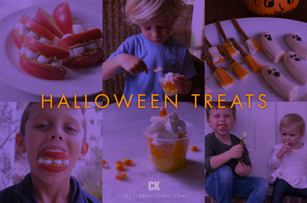 Healthy Halloween Treats for kid parties!