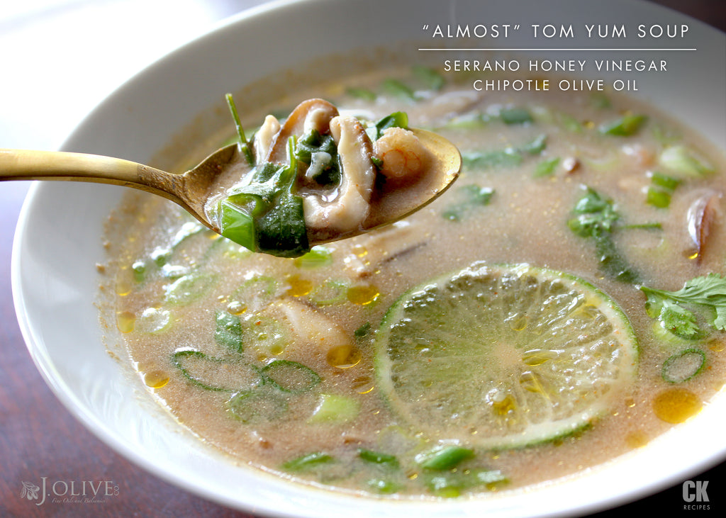 "Almost" Tom Yum Soup