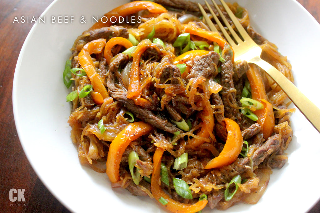 Asian Beef & Noodles