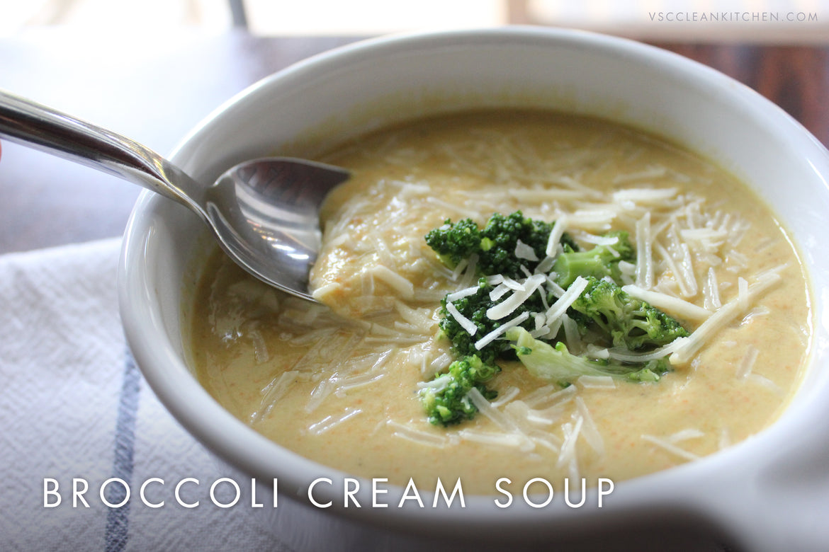 Crock Pot Broccoli Cream Soup