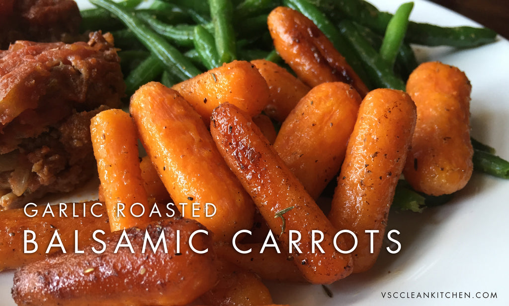Roasted Balsamic Carrots