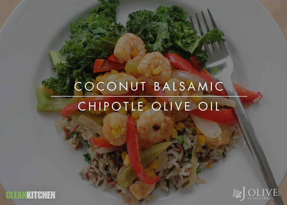 Coconut Balsamic + Chipotle Olive Oil