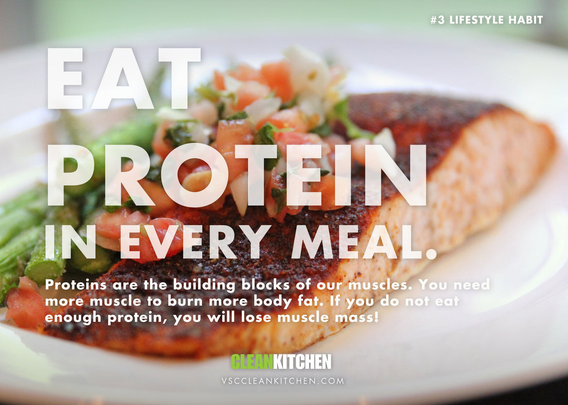 Lifestyle Habit #3: Eat More Protein