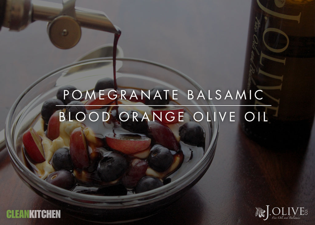 Pomegranate Balsamic + Blood Orange Olive Oil
